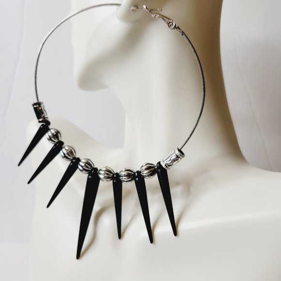 Jewelry - Women's Large Hoop Fashion Earrings